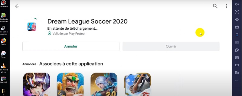 Hướng dẫn cài đặt game đá bóng dream league soccer 2020